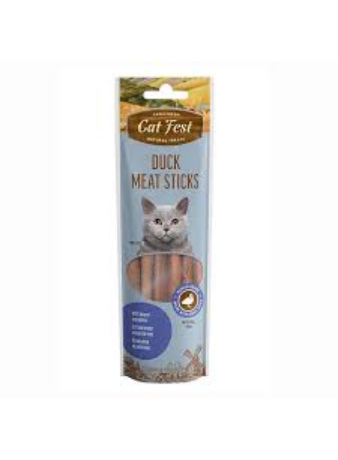 Cat Fest Duck Meat Sticks Cat Treat Natural High-Protein Duck Snacks 45 g From Varmacy - Image 1